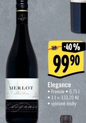 Vína Elegance Joseph Castan