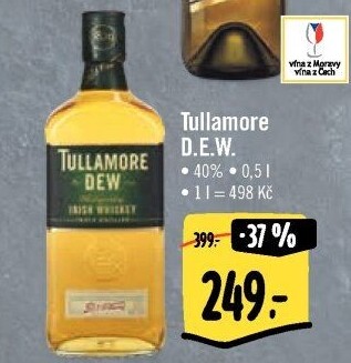 Whisky irská Tullamore Dew