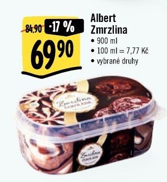 Zmrzlina ve vaničce Albert