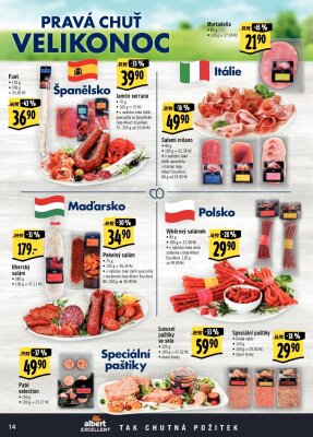 akční leták Albert 6.4.2022-19.4.2022