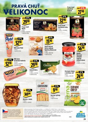 akční leták Albert 6.4.2022-19.4.2022