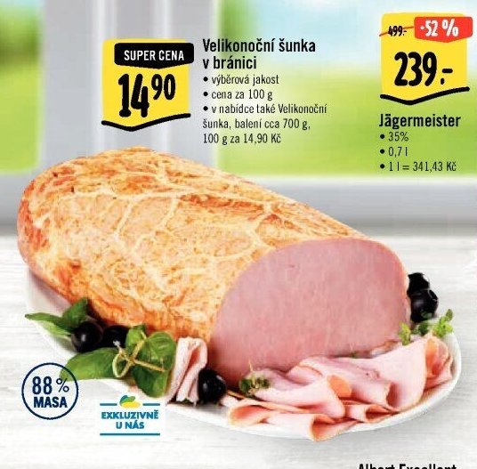 Velikonoční šunka v bránici