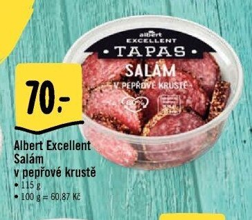 Albert Excellent Salám v pepřové krustě