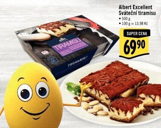 Dezert Tiramisu Albert Excellent