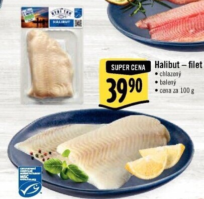 Halibut filety Albert