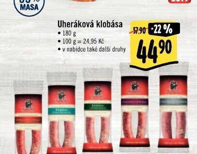 Klobása Uheráková Kmotr