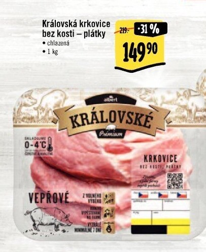 Královská krkovice bez kosti Albert