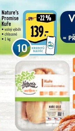 Kuře bio Nature'