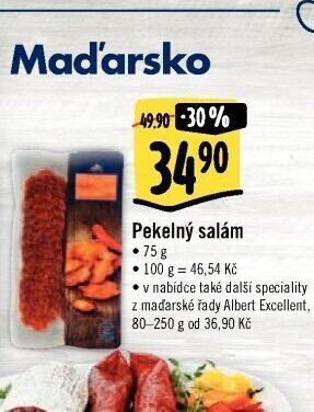Pekelný salám Albert Excellent