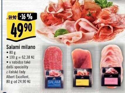 Salám Salami Milano Albert Excellent