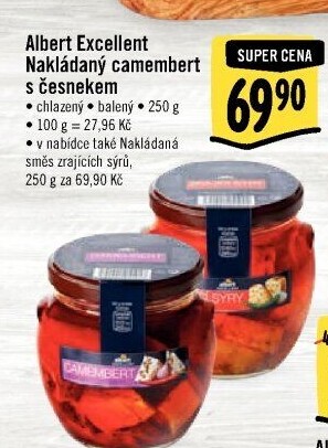 Sýr camembert nakládaný Albert Excellent