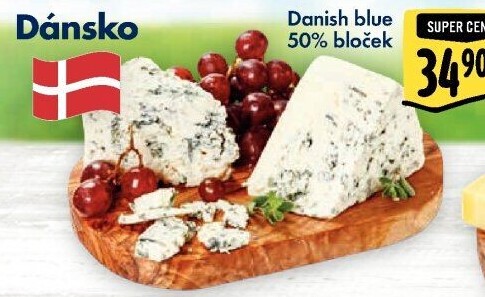 Sýr Danish Blue 50%