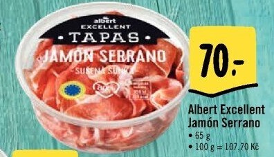 Tapas Jamón Serrano Albert Excellent