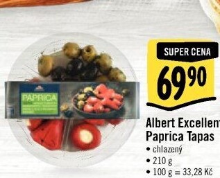 Tapas Paprica Albert Excellent
