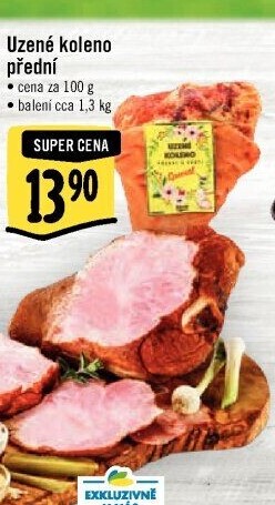 Uzené koleno přední