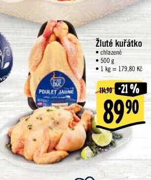 Žluté kuřátko P'