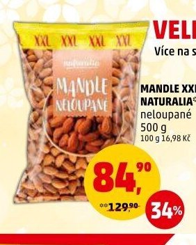 MANDLE NATURALIA XXL 500 g