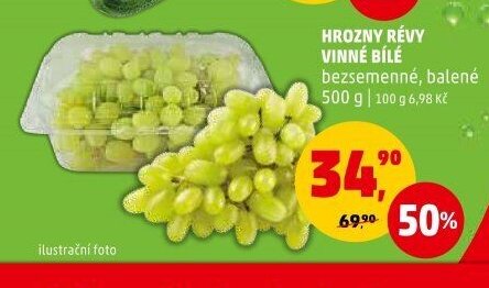 HROZNY RÉVY VINNÉ BÍLÉ 500 g