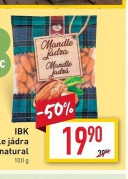 IBK Mandle jádra natural
