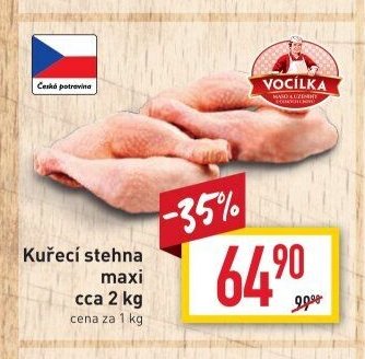Kuřecí stehna maxi