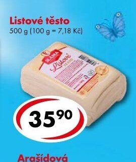 Listové těsto