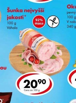 Šunka nejvyšší jakosti