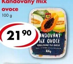 Kandovaný mix ovoce