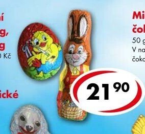 Velikonoční vajíčko 35 g, zajíček 60 g