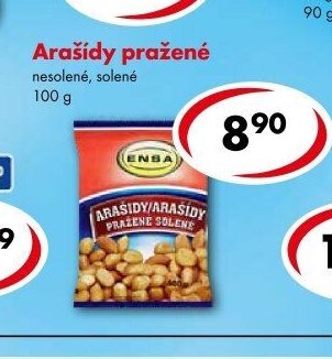 Arašídy pražené