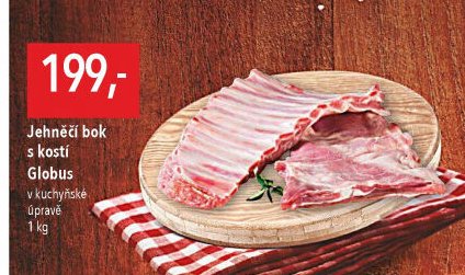 Jehněčí bok s kostí Globus