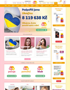 akční leták Teta drogerie 6.4.2022-12.4.2022