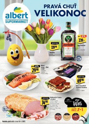 akční leták Albert 6.4.2022-19.4.2022