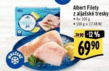 Filé z tresky mražené Albert