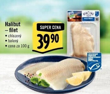 Halibut filety Albert