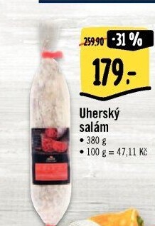 Salám uherský maďarský Albert Excellent