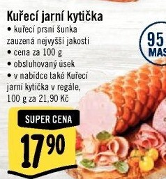 Šunka kuřecí prsní zauzená nejvyšší jakosti