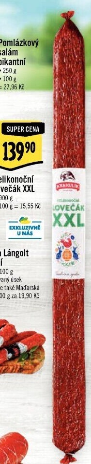 Velikonoční lovečák Krahulík