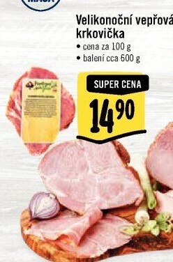 Vepřová krkovice uzená Kostelecké uzeniny