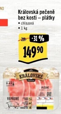 Vepřová pečeně bez kosti Královská Albert