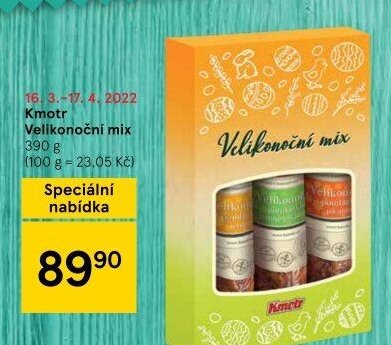 Kmotr Velikonoční mix