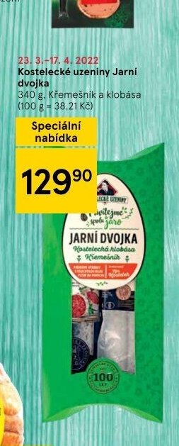 Kostelecké uzeniny Jarní dvojka