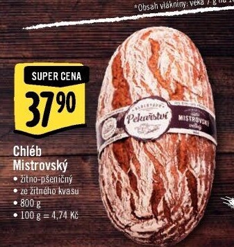 Mistrovský chléb Albert