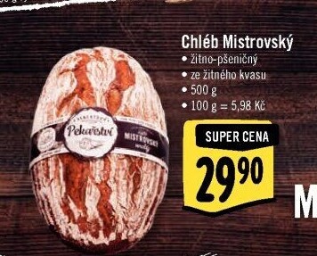 Mistrovský chléb Albert