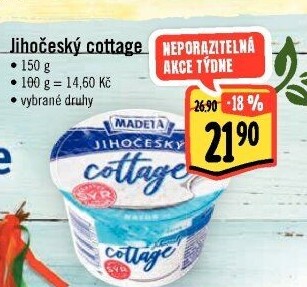 Sýr Cottage Jihočeský Madeta