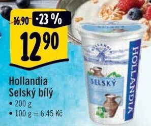 Bílý jogurt selský Hollandia