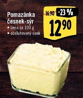 Česneková pomazánka se sýrem