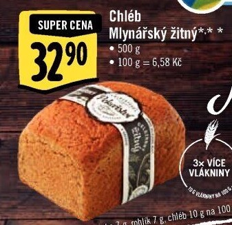 Chléb Mlynářský žitný Albert