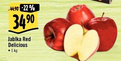 Jablka Red Delicious
