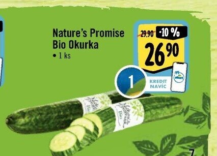 Okurka hadovka bio Nature'