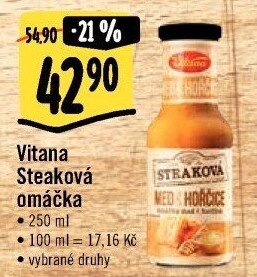 Omáčka steaková Vitana